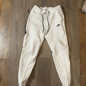 Nike White Athletic Sweatpants